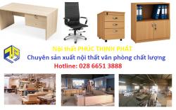 Sản xuất nội thất văn phòng các loại như: bàn ghế, vách ngăn - trọn gói lắp đặt toàn miền Nam