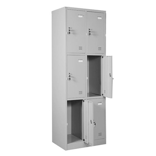 Tủ locker 6 ngăn hàn liền