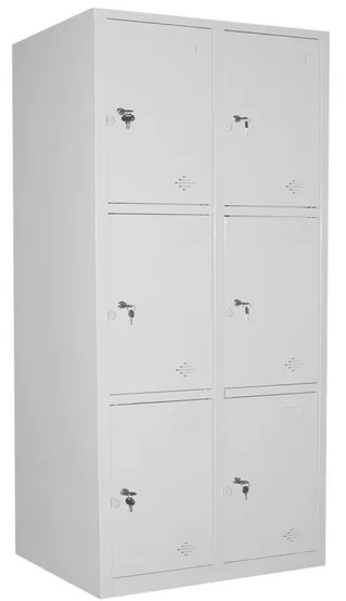 Tủ locker 6 ngăn hàn liền