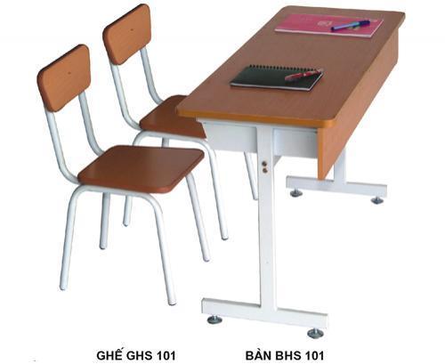 Bộ bàn ghế học sinh BHS101B, GHS101B