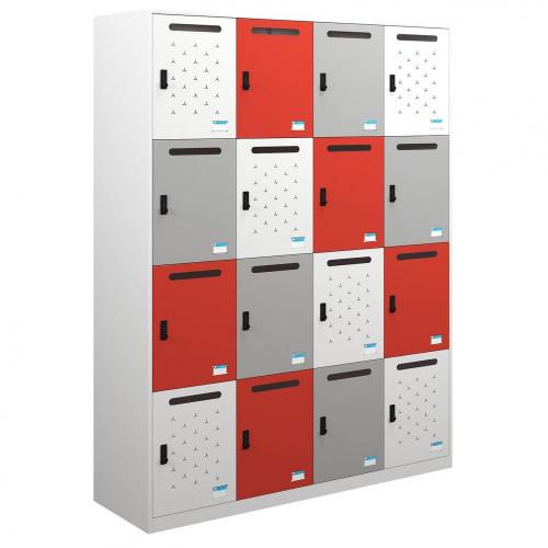 Tủ locker 16 ngăn khóa số TU984-4KS