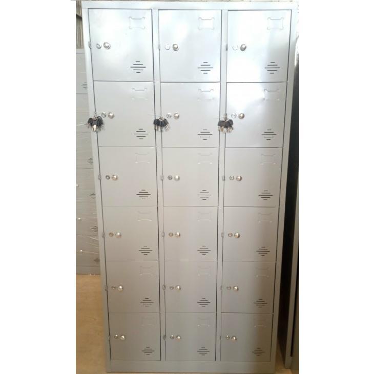 Tủ locker hàn liền 18 ngăn