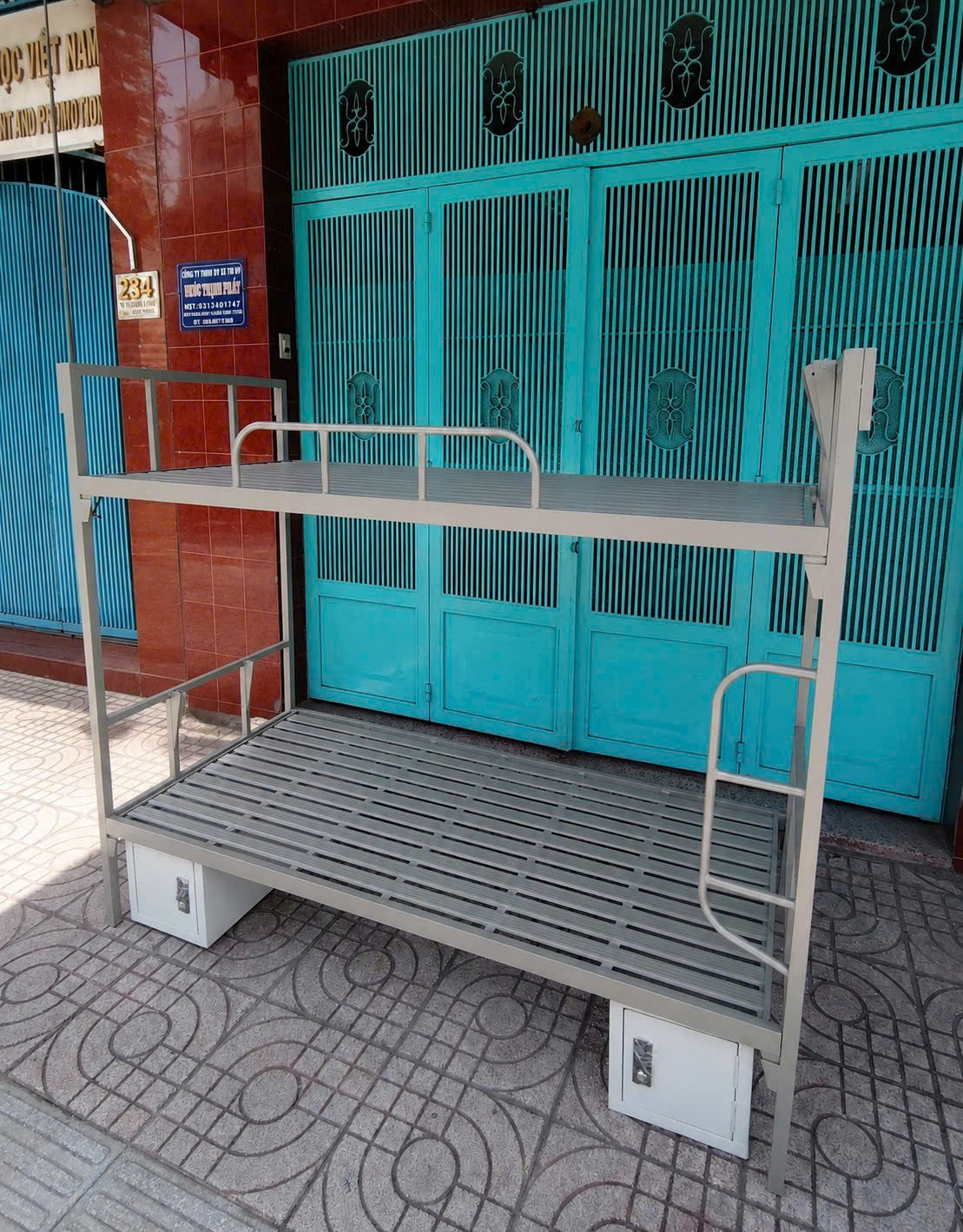 CUNG CẤP GIƯỜNG TẦNG SẮT NỘI TRÚ CÔNG AN TÍNH TÂY NINH