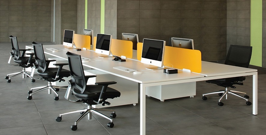 cụm bàn làm việc 8 chỗ hcm