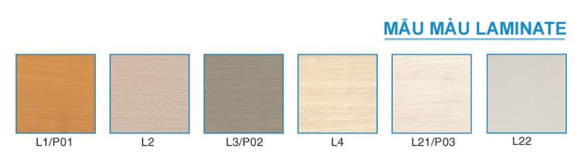 màu  gỗ laminate